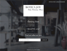 Tablet Screenshot of boticajoy.com